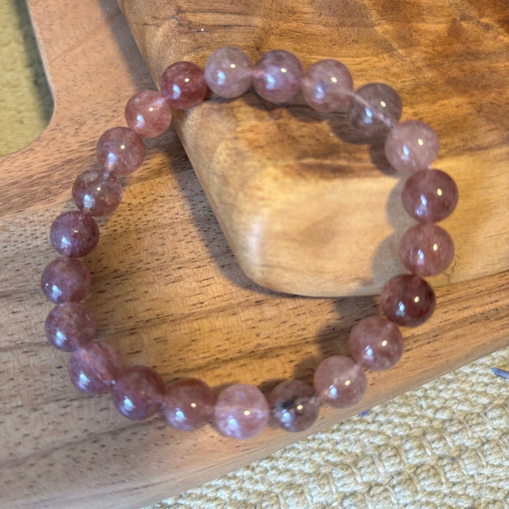 Crystal bracelet.